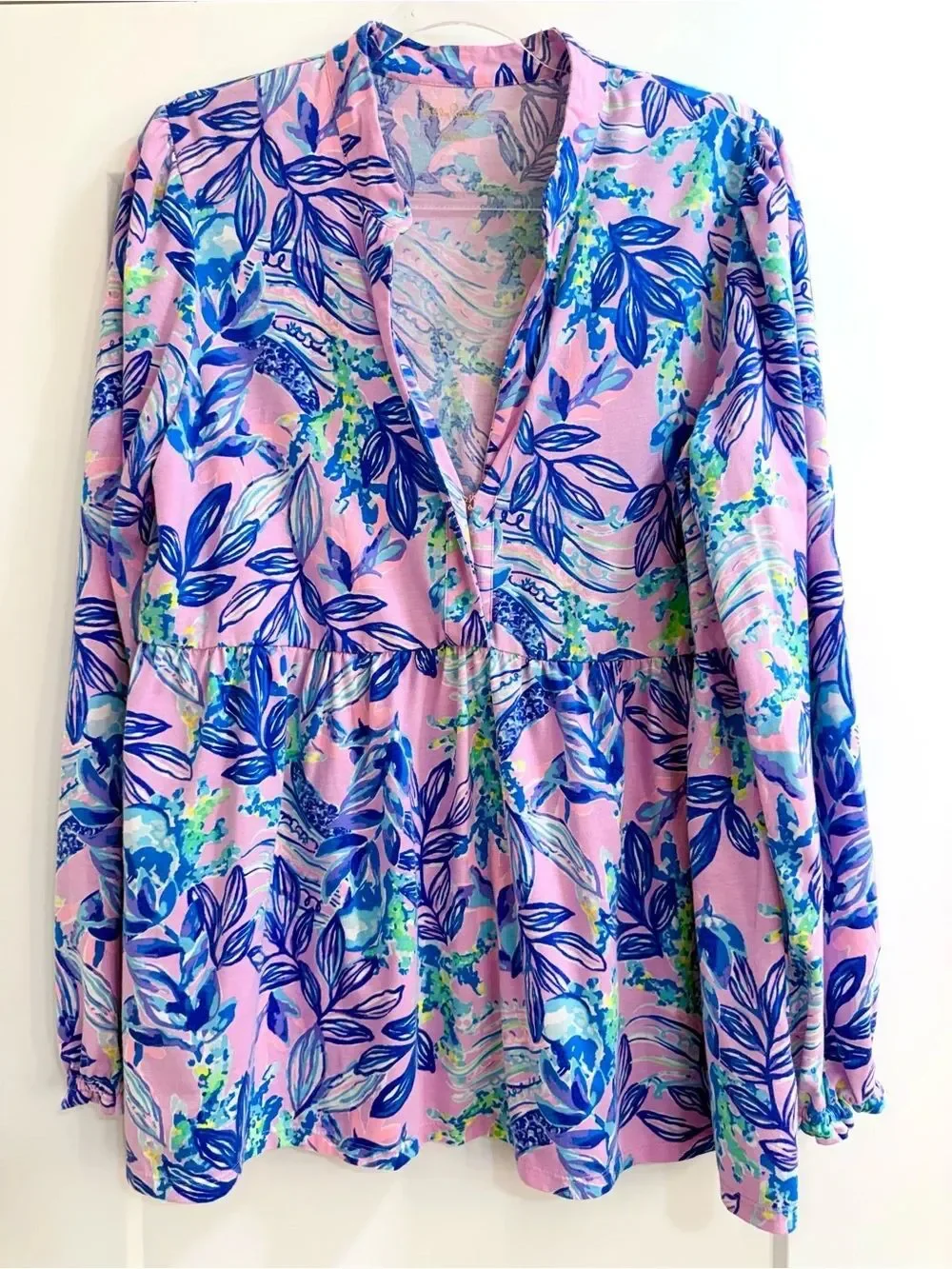 Lilly Pulitzer Winona Knit Tunic Lilac Rose Just A Lil Jelly